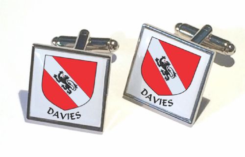 Family Crest Cufflinks Squ